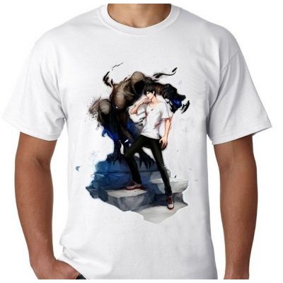 Kaos Ajin 11-NL53 Kaos Katun Combed Unisex