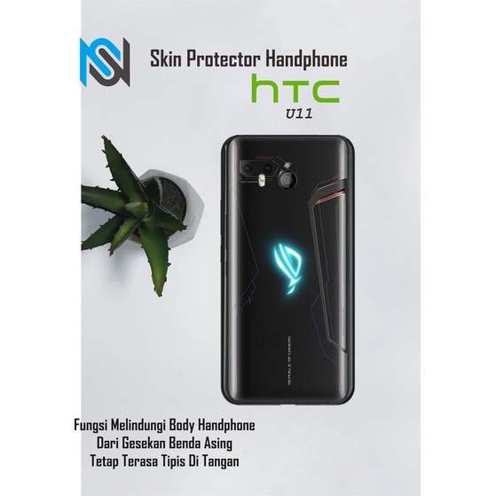 Isi 2pcs Garskin Hp HTC U11 Motif rog - Free Custom Motif