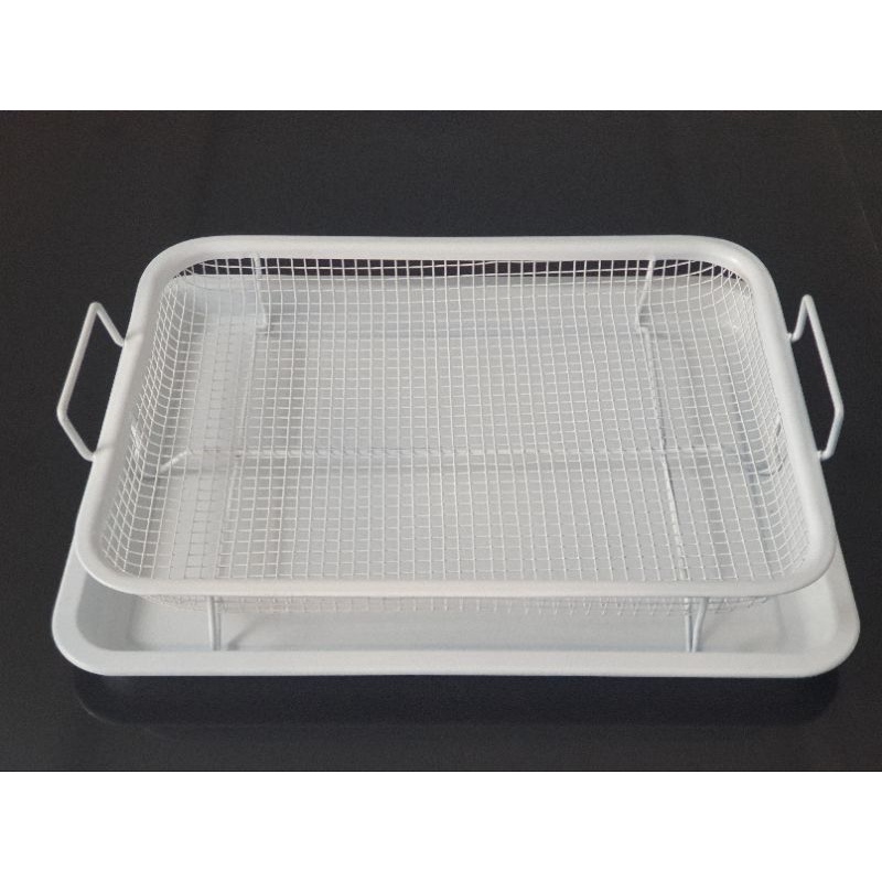 Peniris Gorengan Crispy Tray Putih