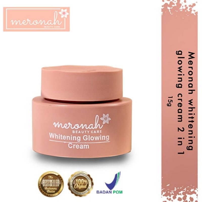 cream meronah glowing BPOM COD