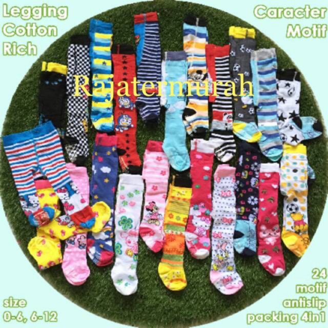 ( 1PCS )LEGGING BAYI MOTIF ORIGINAL IMPORT