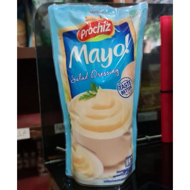 

Prochiz Mayo Salad Dressing-Kemasan 1 Liter-Enak dan Creamy-Halal