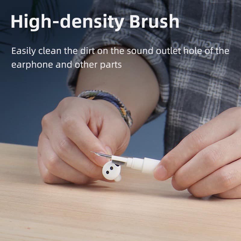 Smart Cleaning Pen Kit for Earphone Bluetooth Headset Wireless Earphones Cleaning Tools Earbuds Audio Accessories