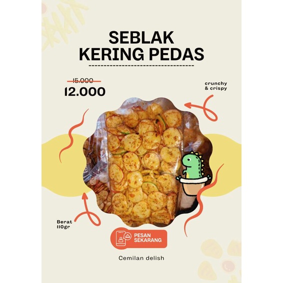 

seblak pedas pouch 105gr