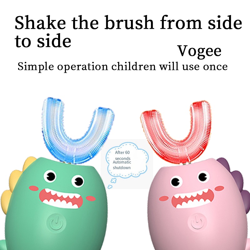 U Shaped Toothbrush Children/Sikat Gigi U Anak Karakter OPP  / Sikat Gigi Bayi Silikon Bentuk U / Sikat Gigi Anak Silikon/sikat gigi anak 2 tahun/sikat gigi anak lembut/sikat gigi anak anak/sikat gigi