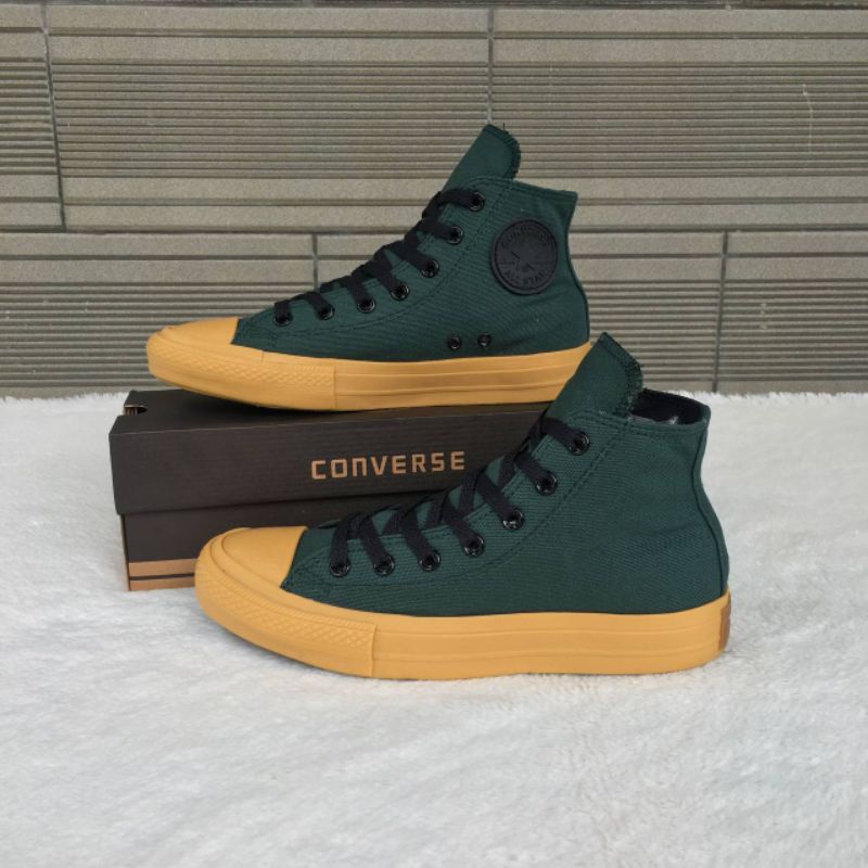 Jual Sepatu Converse All Star Ct High Murah Warna Hijau Army Pria