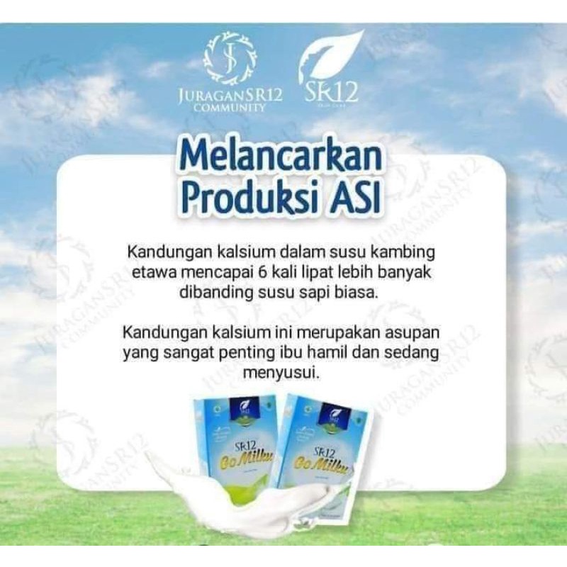 

Gomilku SR12 baik untuk bumil & busui