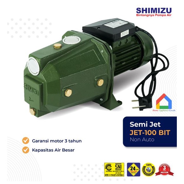 Pompa Air Semi Jet Pump Shimizu Jet 100 BIT / Shimizu Jet100BIT