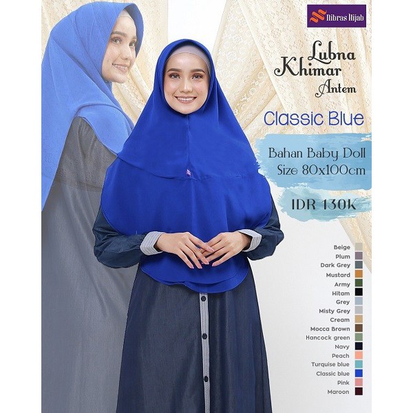 NIBRAS HIJAB LUBNA KHIMAR