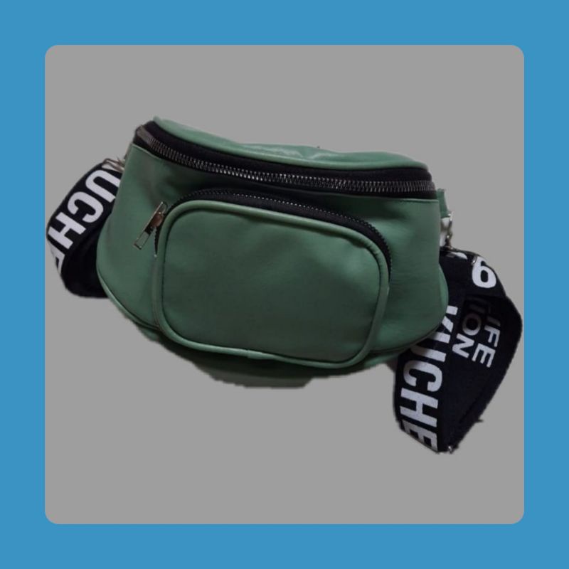 Waistbag Wanita Waterproof–Tas Pinggang Wanita Grosir tas kosmetik COD EMOEMO