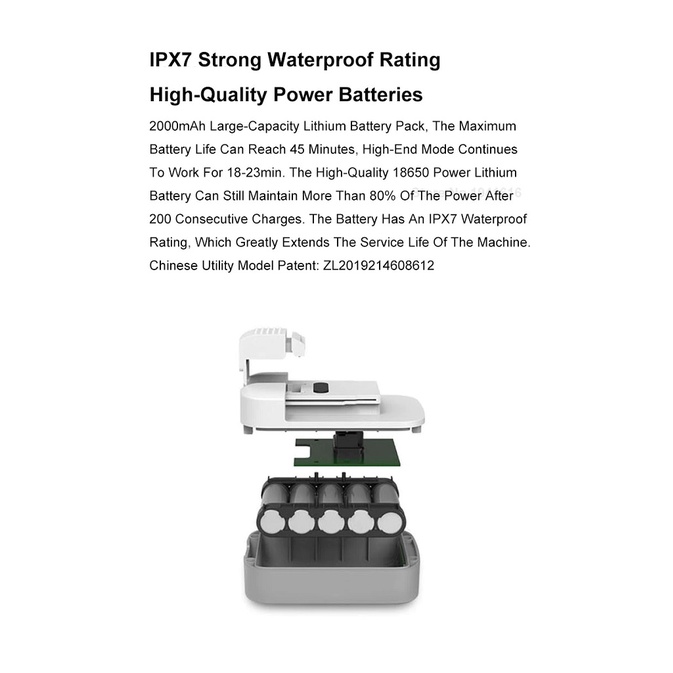 LEKONG LK-XB01 - High Pressure Wireless Portable Car Washing Machine