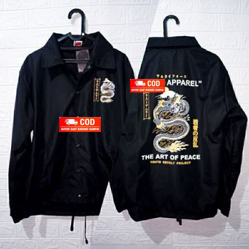 JAKET COACH NAGA PRIA WANITA /JAKET PARASIT MODEL TERBARU