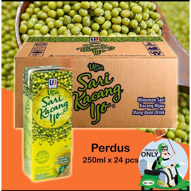 

1 dus ultra sari kacang ijo 250 ml