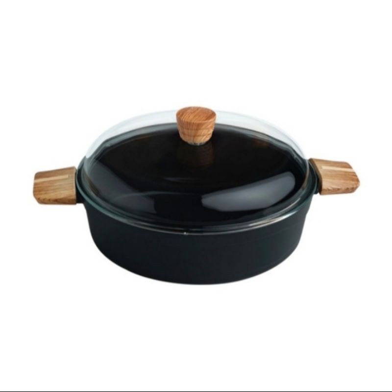 Debellin Absolute Granite Shallow Casserole 30 Cm