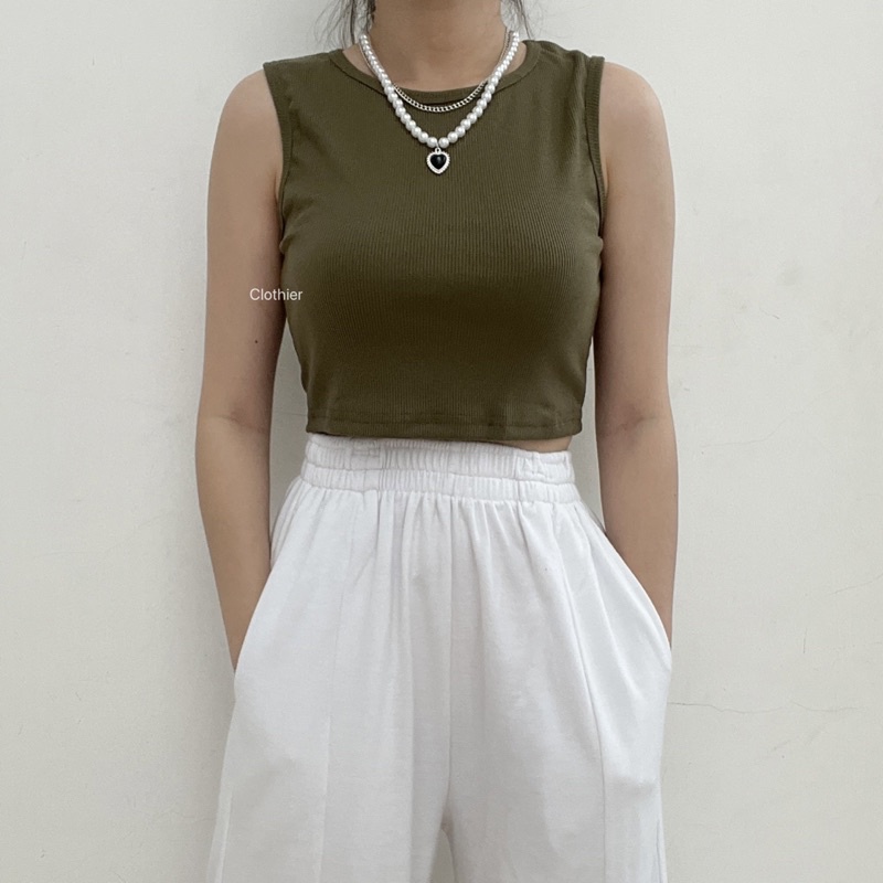 CLOTHIER - Lora Ribbed Tank
