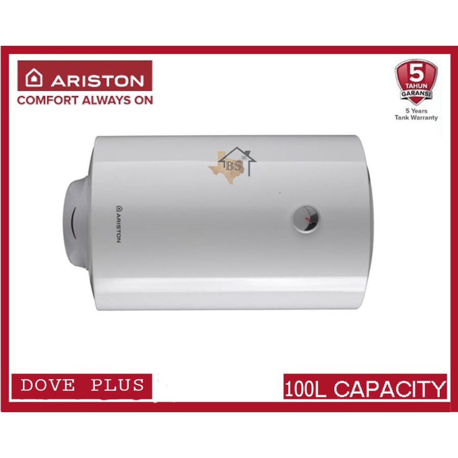 Electric Water Heater Pemanas Air Listrik Ariston Dove Plus 100 Liter