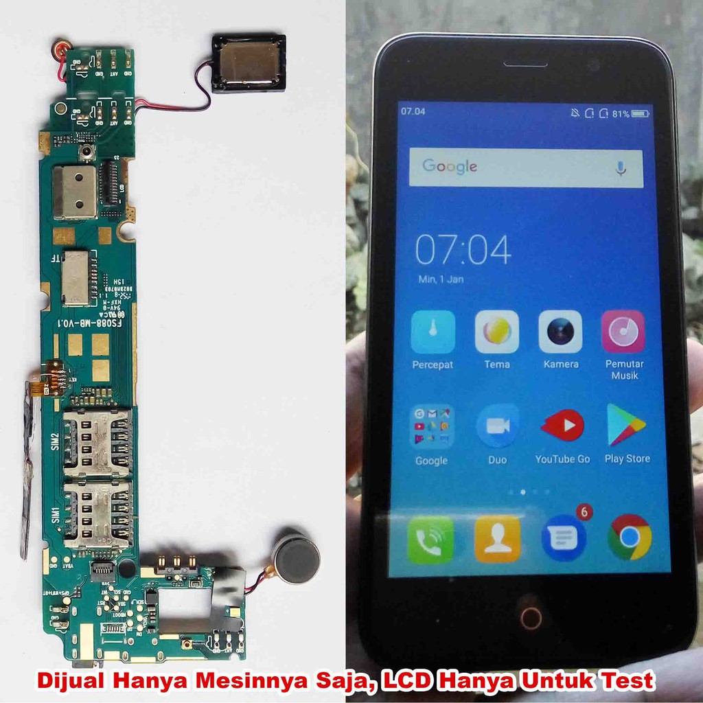 Mesin Evercoss S45 Xtream 1 4g Nyala Normal Dengan Minus Sesuai Deskripsi Produk Shopee Indonesia