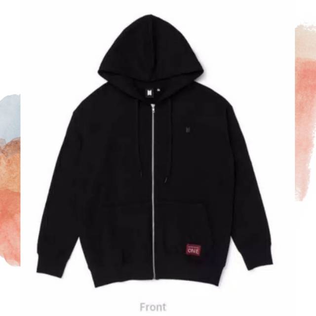 JACKET HOODIE ZIPPER BTS MOTS ON:E / JACKET KPOP BTS / FREE PC
