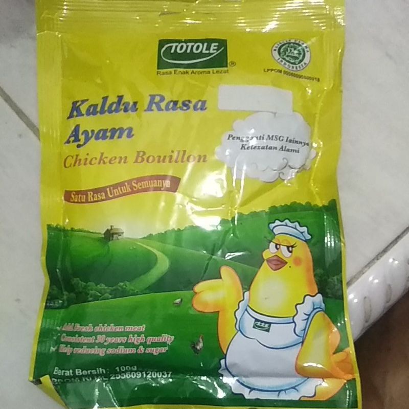

Totole kaldu Ayam 40g 1 pcs
