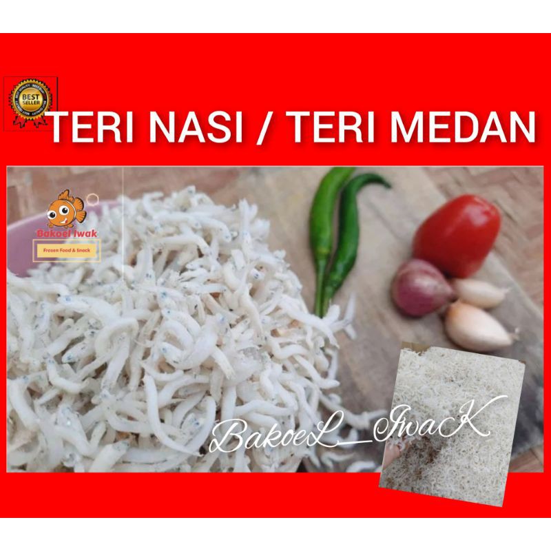 

TERMURAH | Teri Nasi / Teri Medan SUPER 500 gr - 1 kg