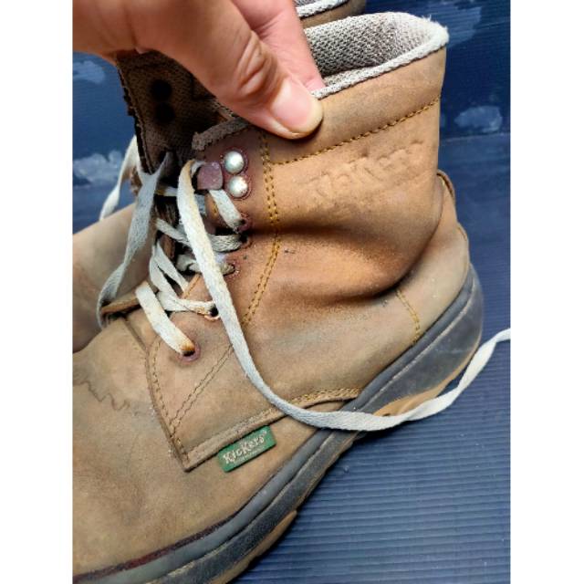 Sepatu Kickers Kulit asli original second preloved bekas