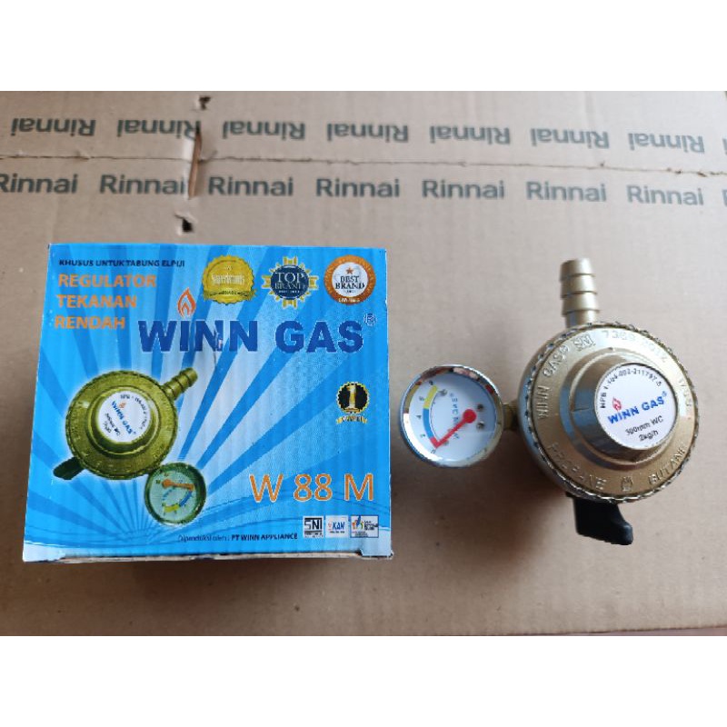 Winn Gas Regulator Low Pressure W-88 Meter