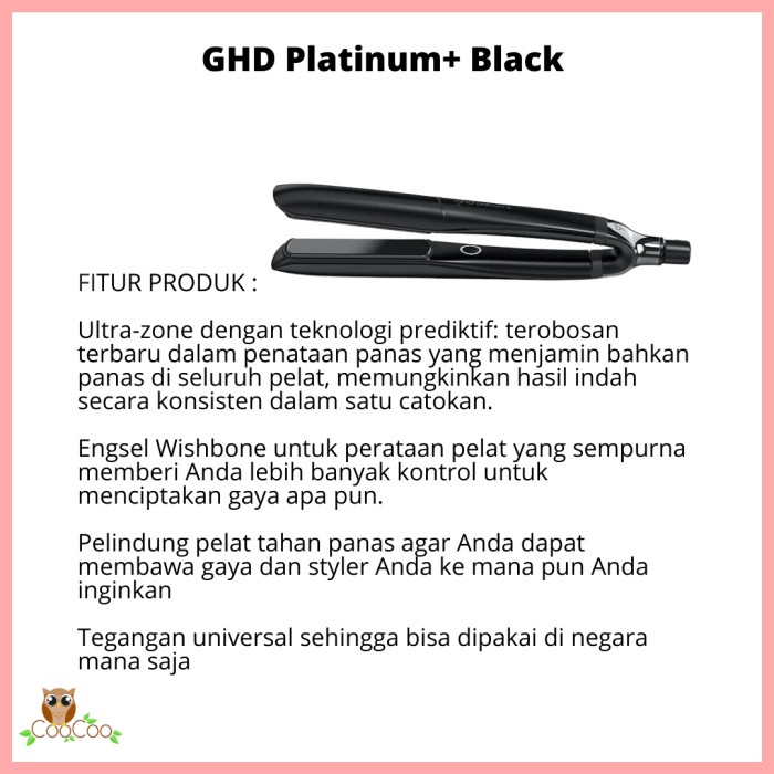 rambut-catokan- ghd platinum+ black straightener - catokan rambut -catokan-rambut.