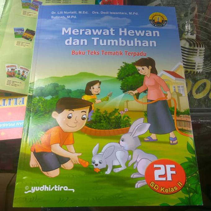 Buku Sekolah - Tematik Yudhistira 2F Sd Kelas 2 Kurtilas Revisi
