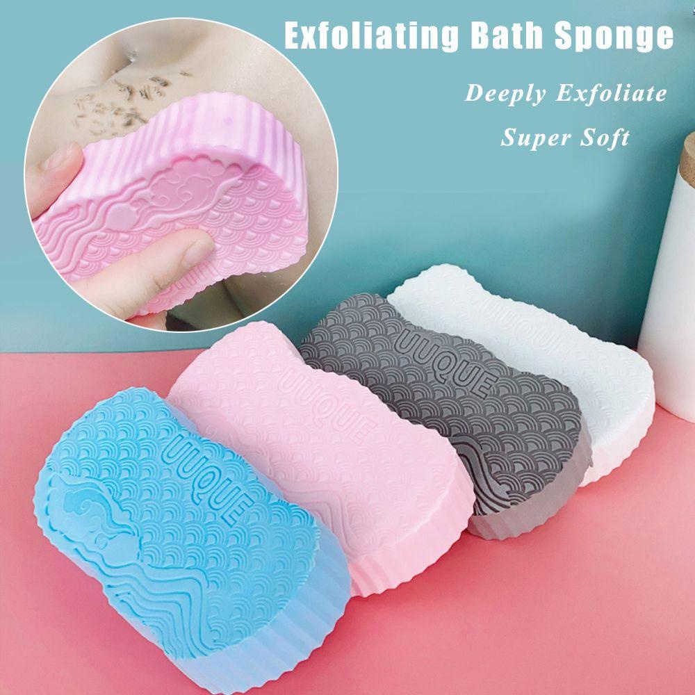 Wonder Exfoliating Spons Mandi Perawatan Kulit Super Lembut Perlengkapan Kamar Mandi Shower Brushes