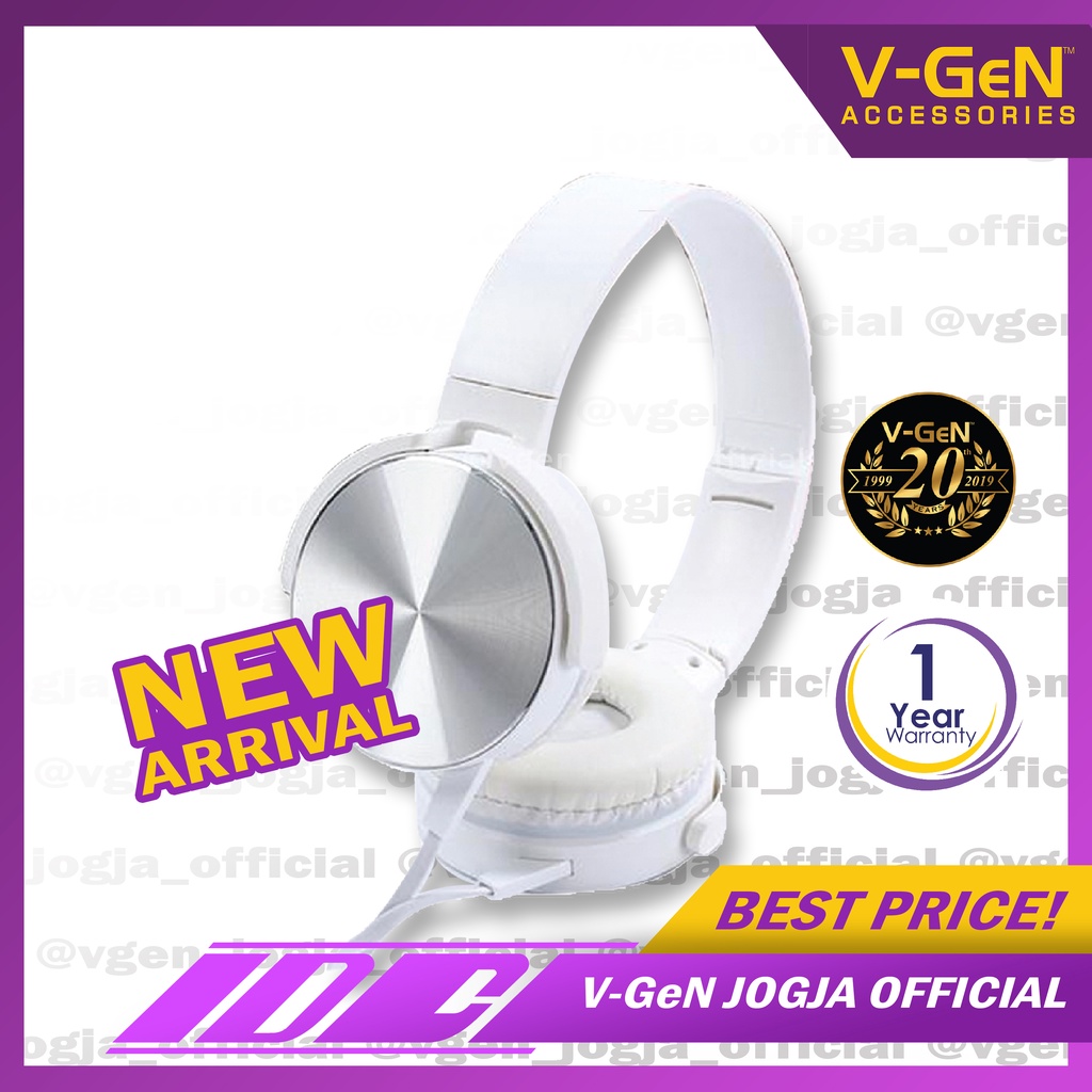 Headset V-GeN VHD1-08 Extra Bass VGEN