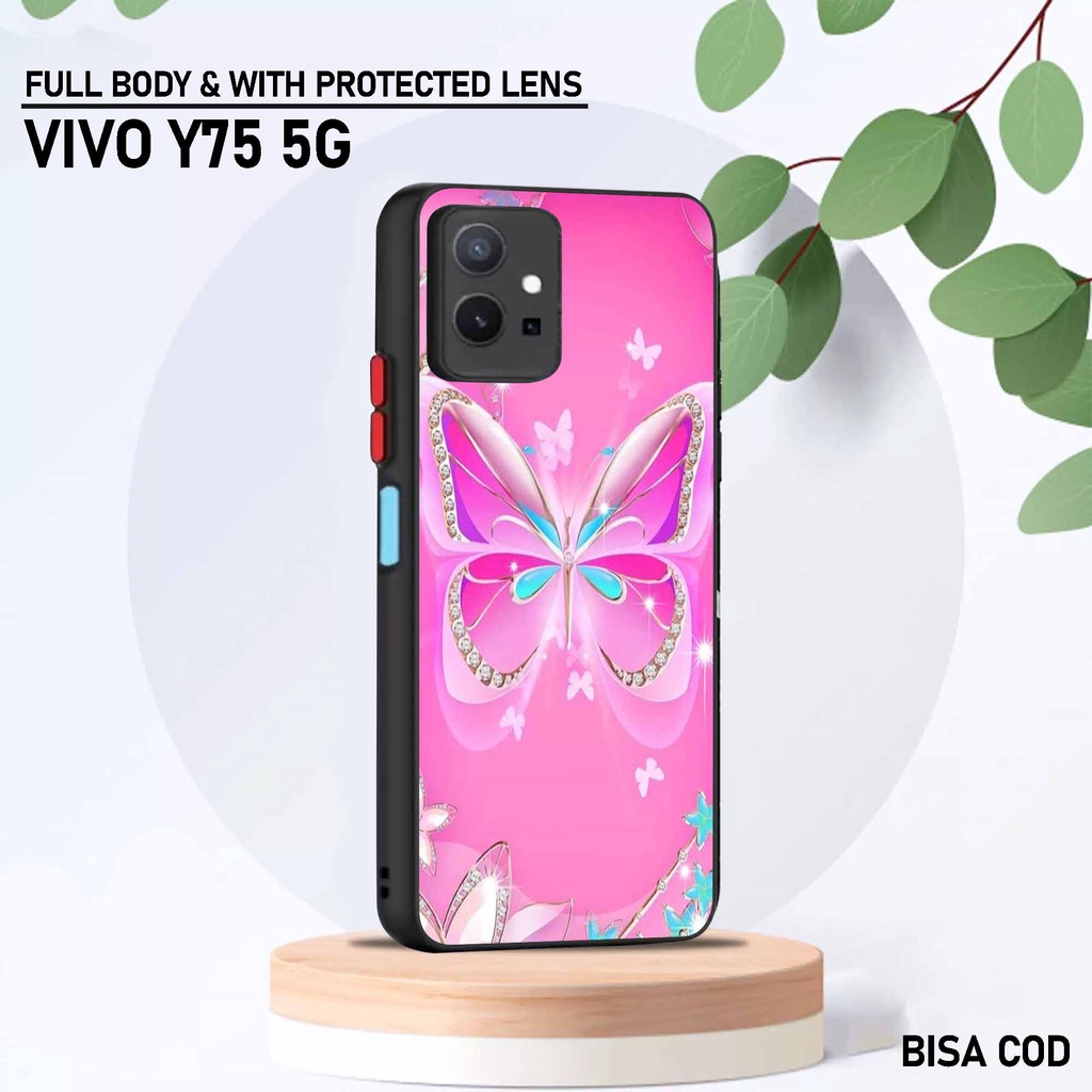 Case Vivo Y75 5G - Hardcase Vivo Y75 5G - Softcase Vivo Y75 5G - Cassing Elegant Vivo Y75 5G - Kesin