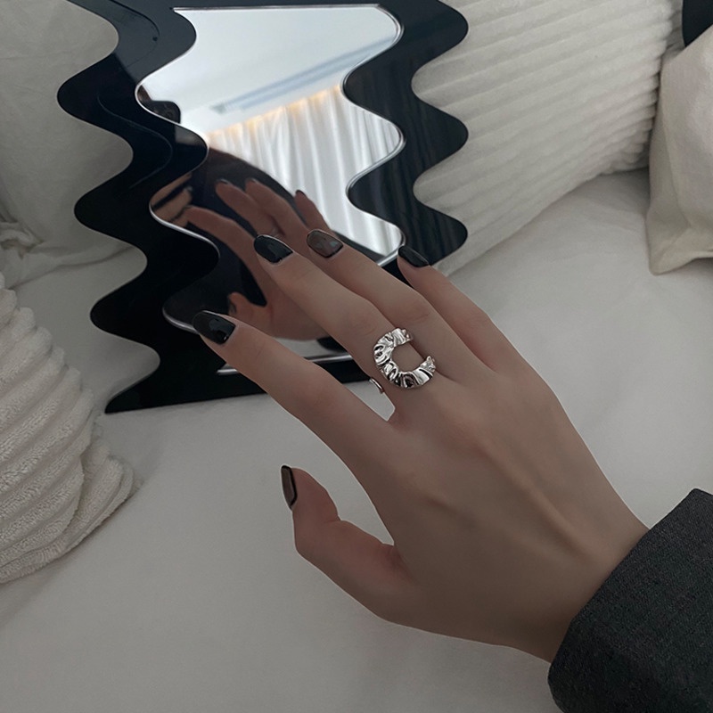 Cincin Model Terbuka Bentuk U Untuk Aksesoris