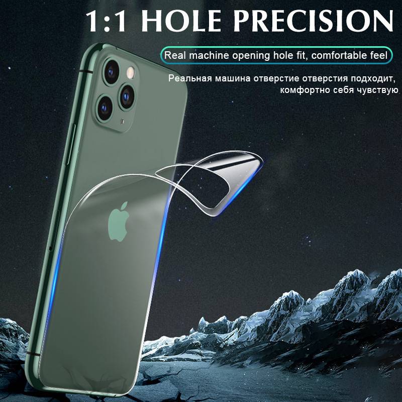 Pelindung Layar Hydrogel Untuk Iphone 11 12 Pro Max Mini 7 8 Plus X Xs Max Xr Se 2020