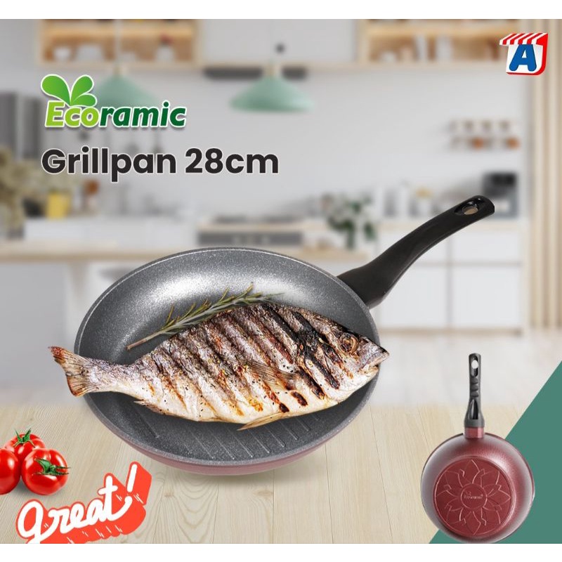 Ecoramic Grillpan 28 cm