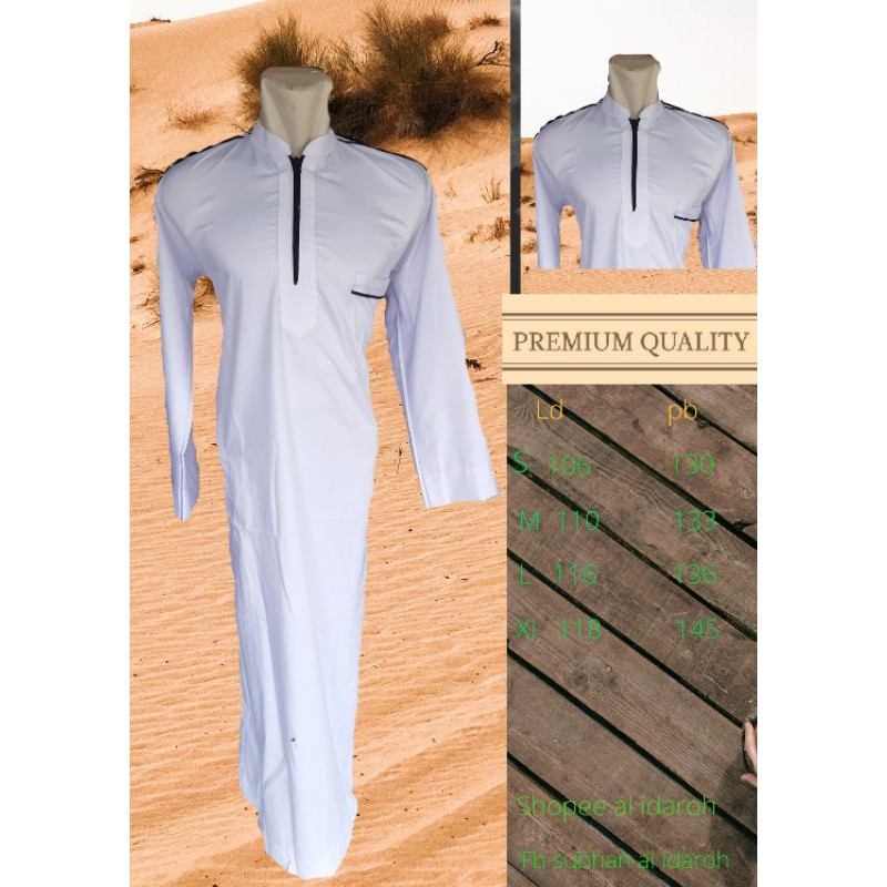 Gamis jubah dewasa pakistan baju koko qurta Qurta pakaian muslim muslimah pria anak laki laki santri