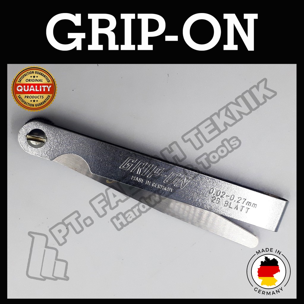

GRIP ON FULLER HIGH PRECISION FEELER GAUGE 18-105 FULLER 26 - BLADES
