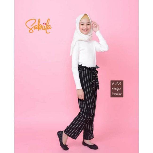 CELANA KULOT PANJANG ANAK PREMIUM#CELANA ANAK TANGGUNG#CELANA KULOT SALUR CELANA STRIP TANGGUNG#KULOT ANAK TANGGUNG