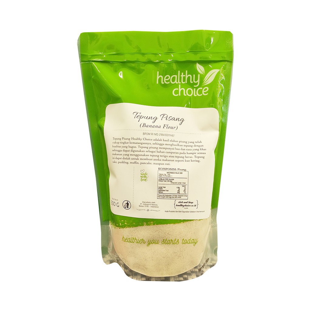 

Healthy Choice Tepung Pisang 500 gr