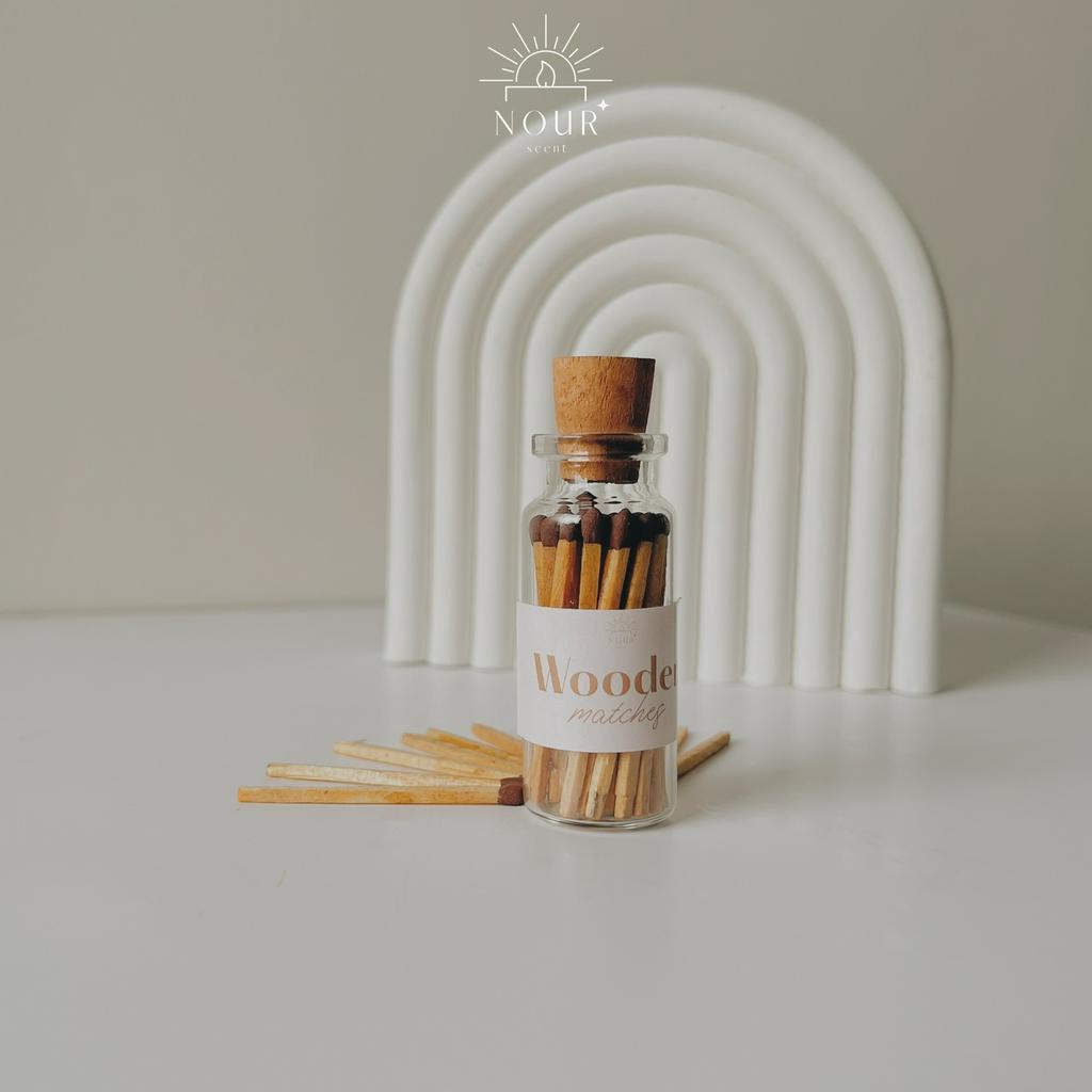 Wooden Matches | Korek Api Kayu | NOUR Scent