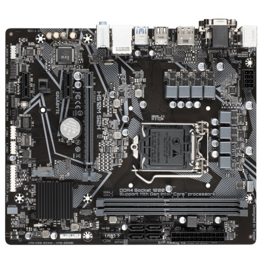 Gigabyte H510M S2H (Socket Intel LGA 1200, Gen 11, Gen 10)