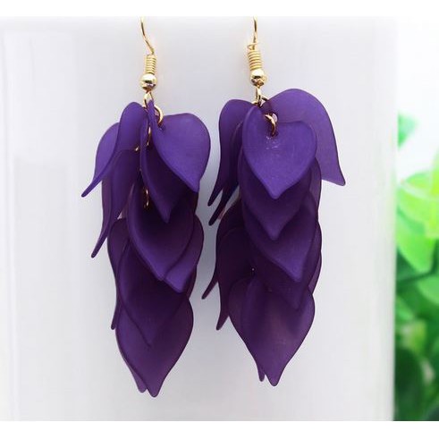 Anting Fashion Gaya Korea Model Daun Murah Berkualitas