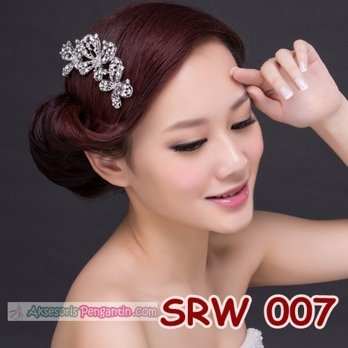 [STOK TERBATAS] PREMIUM SIRKAM RAMBUT AKSESORIS SANGGUL PENGANTIN SRW007