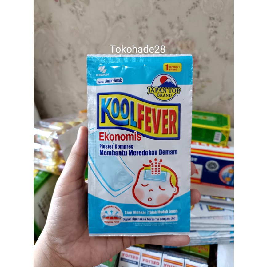 Koolfever Baby Kids Adult Plester Demam Bayi Anak Dewasa Penurun Panas Ekonomis