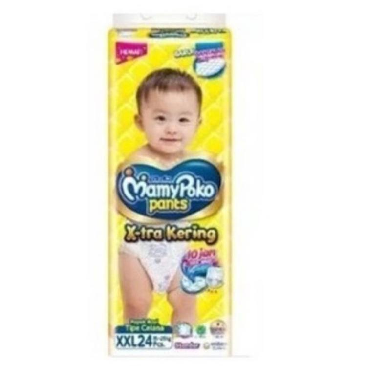 Tidak Diragukan.. Pampers MamyPoko Extra kering Size S11/S40/M34/L30/xl26/Xxl24/