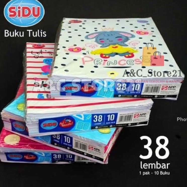 

Paling Populer BUKU TULIS SIDU SINAR DUNIA 38 LEMBAR SATU PACK ISI 10 pcs