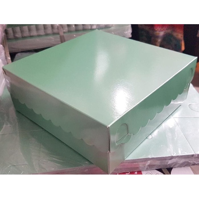 

TPS Blok Hijau Toska 20x20 / 50 pc / Kardus Nasi Fujibox