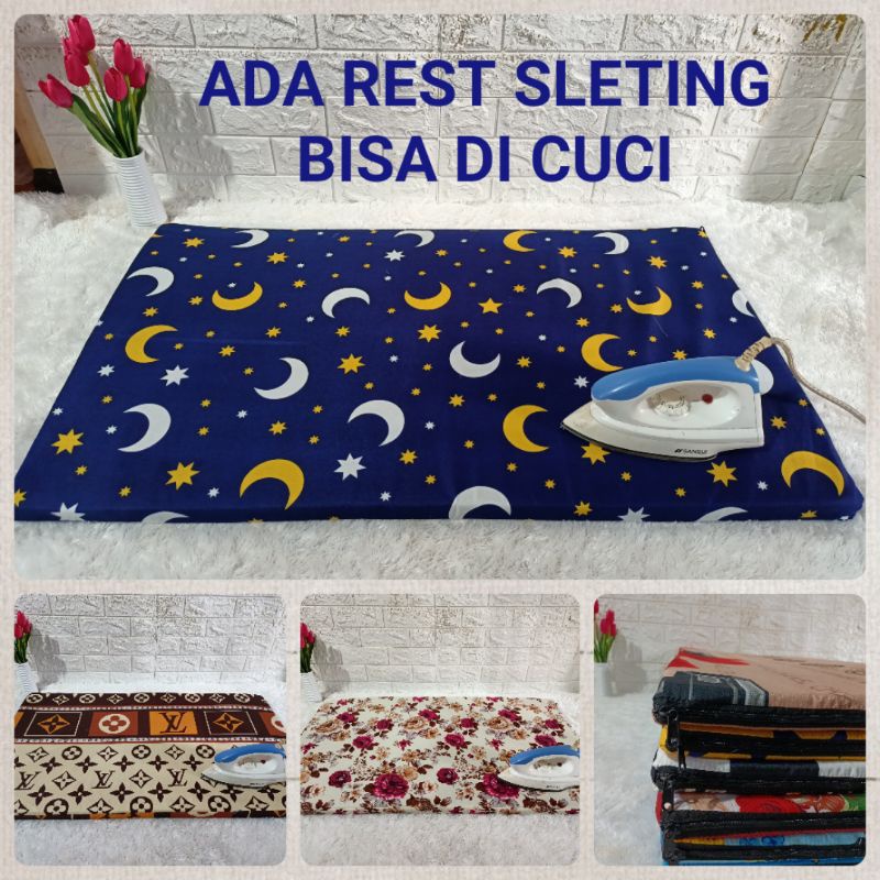 set alas setrika / busa alas setrika / alas gosok / alas setrika / busa royal / setrika busa / alas 