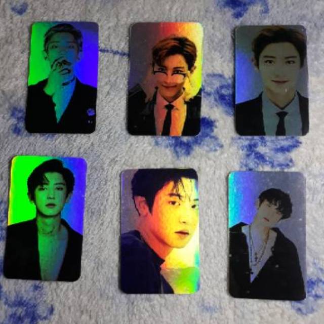 Hologram Photocard Chanyeol EXO [Unofficial] Hologram PC Hologram photocard PC holo
