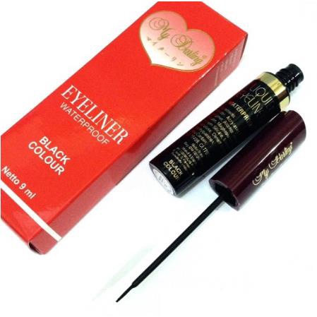 * NCC * My Darling Maskara Mydarling Eyeliner Black Waterproof Mascara Hitam Kosmetik Mata - Netto 9 ml