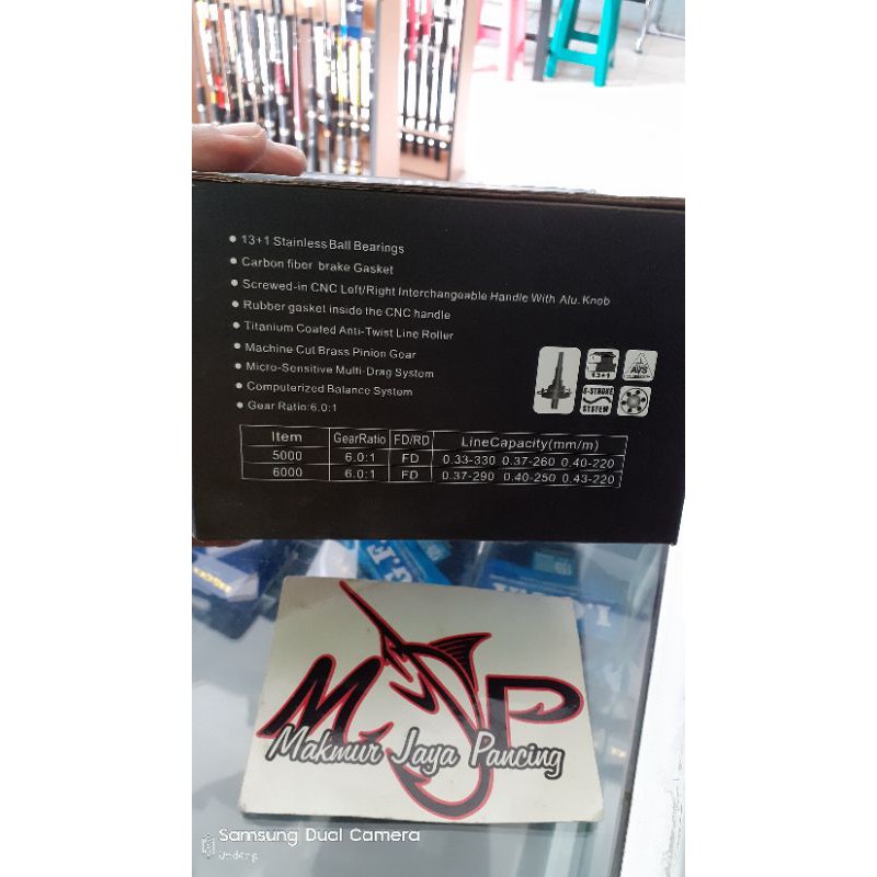 REEL FUGU TORA 2 6000